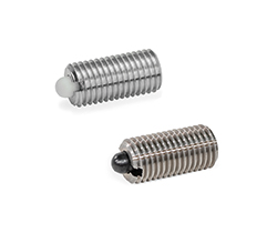 GN 616-NI-Bolt spring plungers